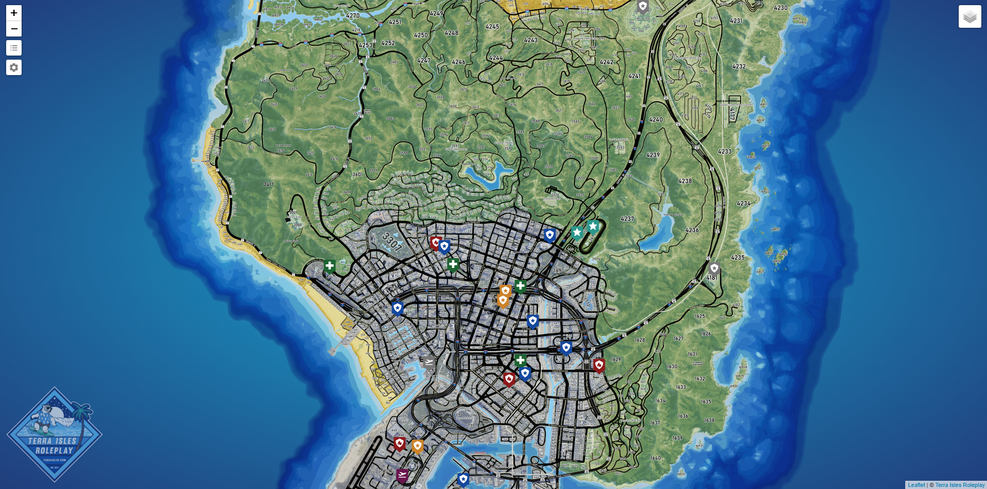 TRP Interactive Map